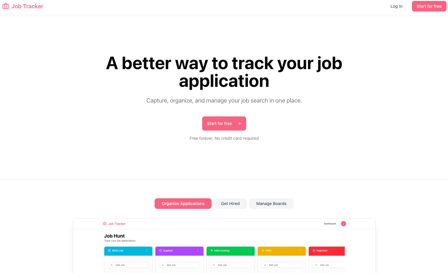 Job Application Tracker